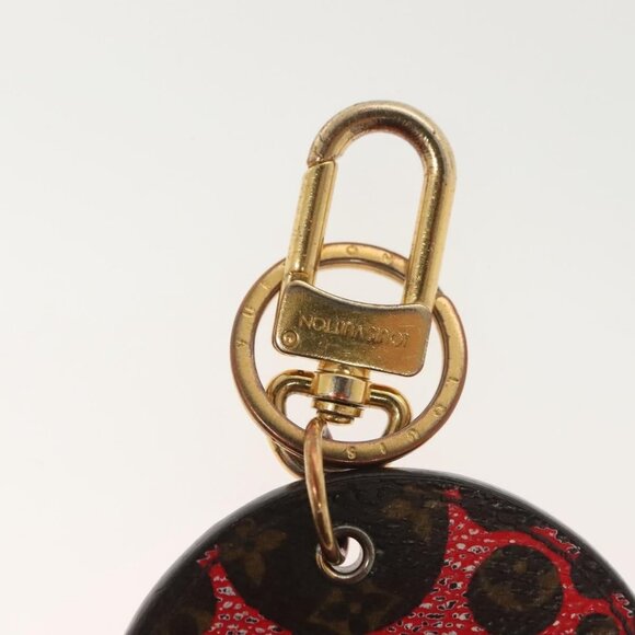 LOUIS VUITTON Yayoi Kusama Porte Cles Monogram Pumpkin Charm M66738 Auth 138042 - Picture 11 of 13